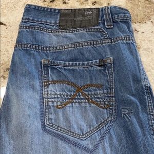 Rocawear men’s distress jeans.